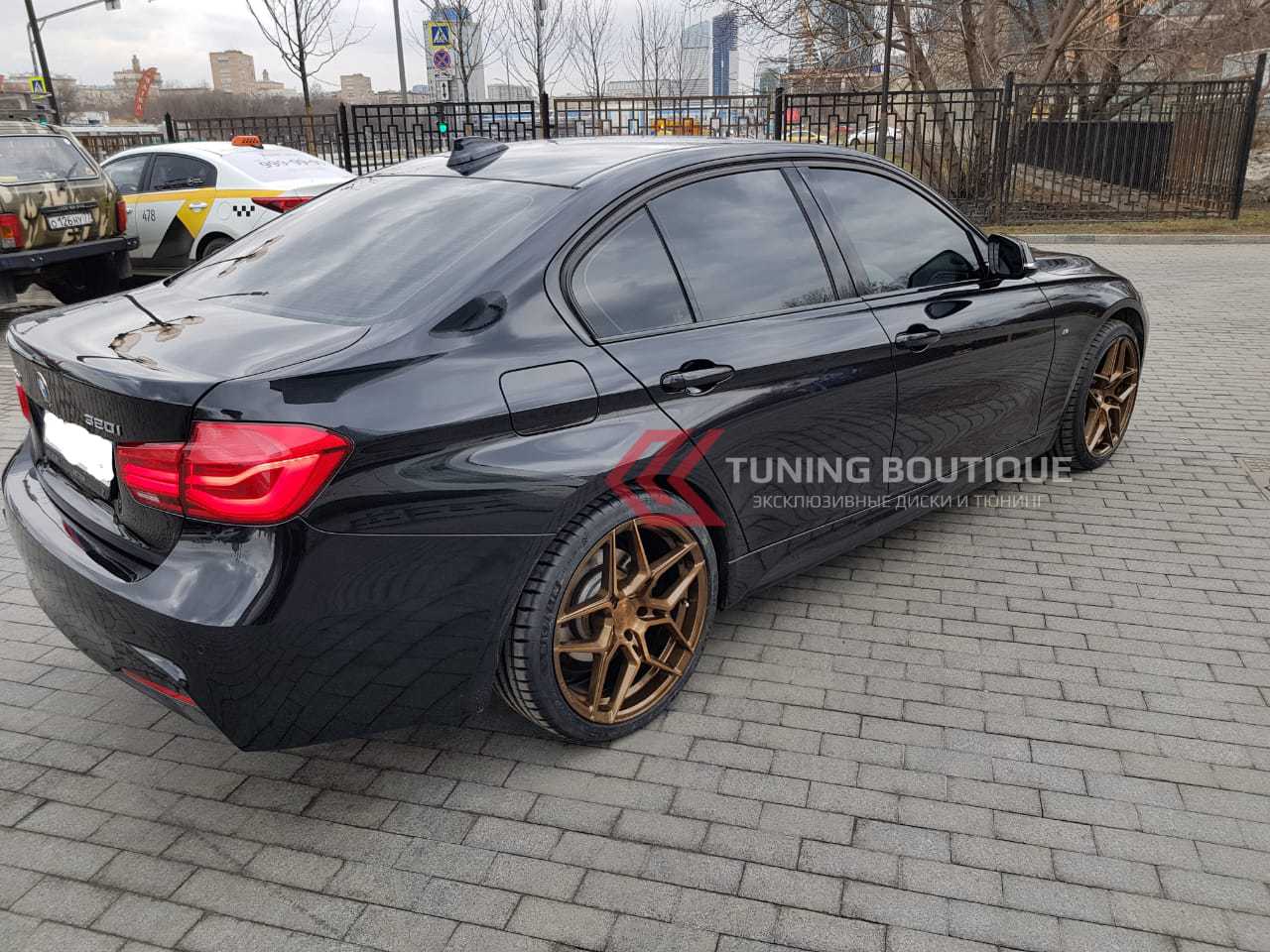 BMW 3 Series на 19" дисках Rohana RFX11 Brushed Bronze фото 4